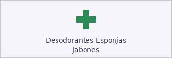 Desodorantes | Esponjas | Jabones Desodorantes | Esponjas | Jabones